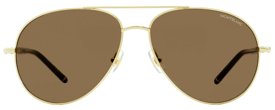 Montblanc MB0068S Metal/Plastic (Acetate) sunglasses in gold