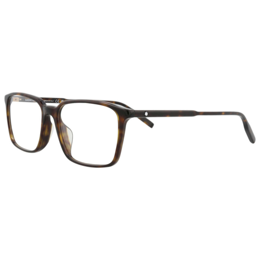 Preloved - Montblanc Mens 54 Mm Dark Tortoise Eyeglasses Mb0293oa-30014579-002 One Color