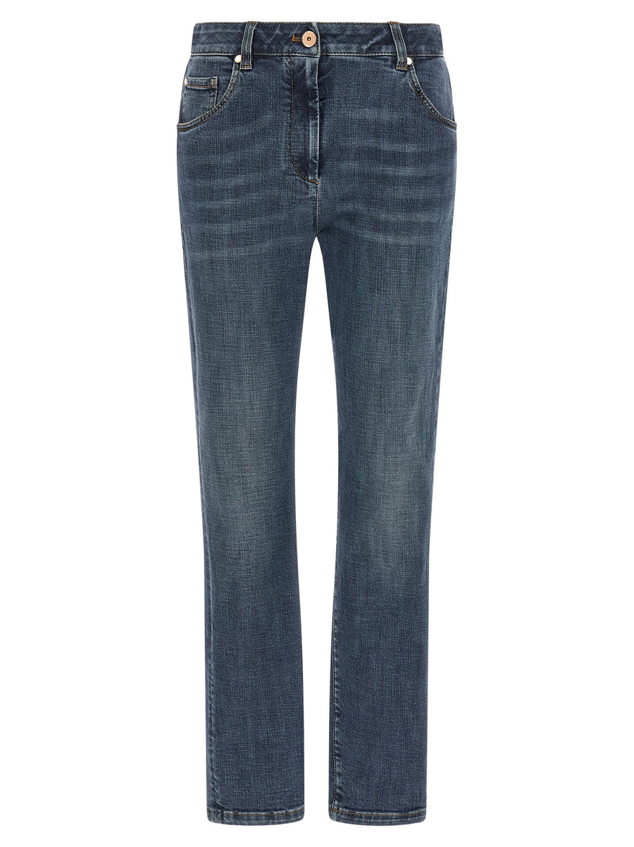 Brunello Cucinelli Monile Jeans — Blue