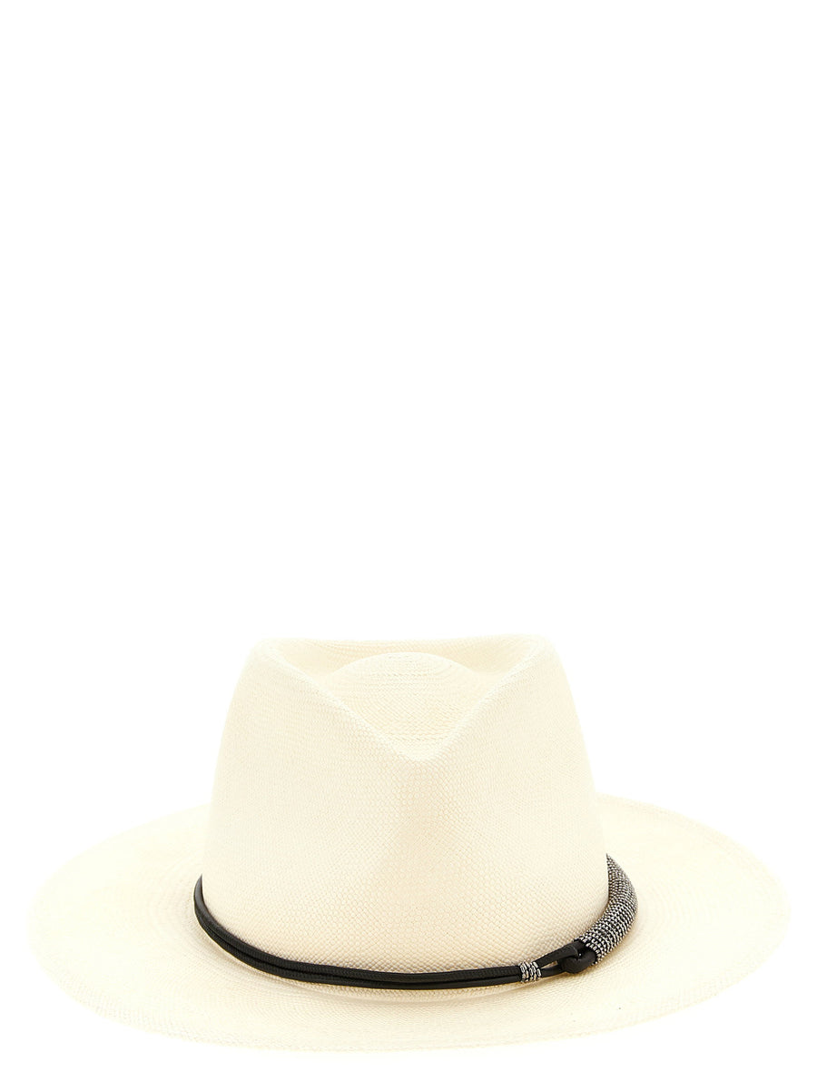Brunello Cucinelli Fedora — Cream