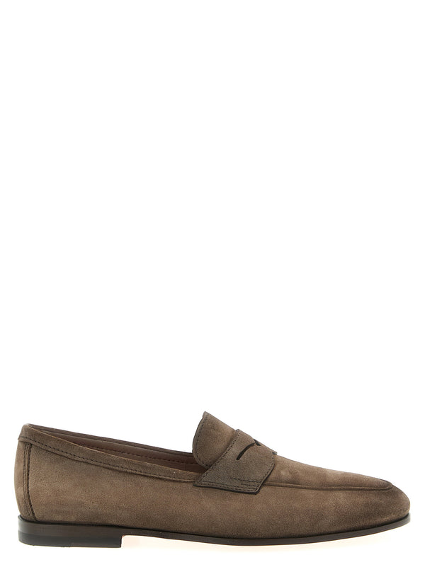 حذاء Carlos لوفر من Santoni — توبي