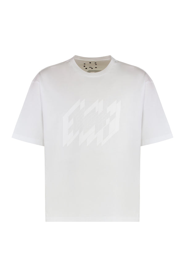 Cotton Crew-Neck T-Shirt White T-shirts