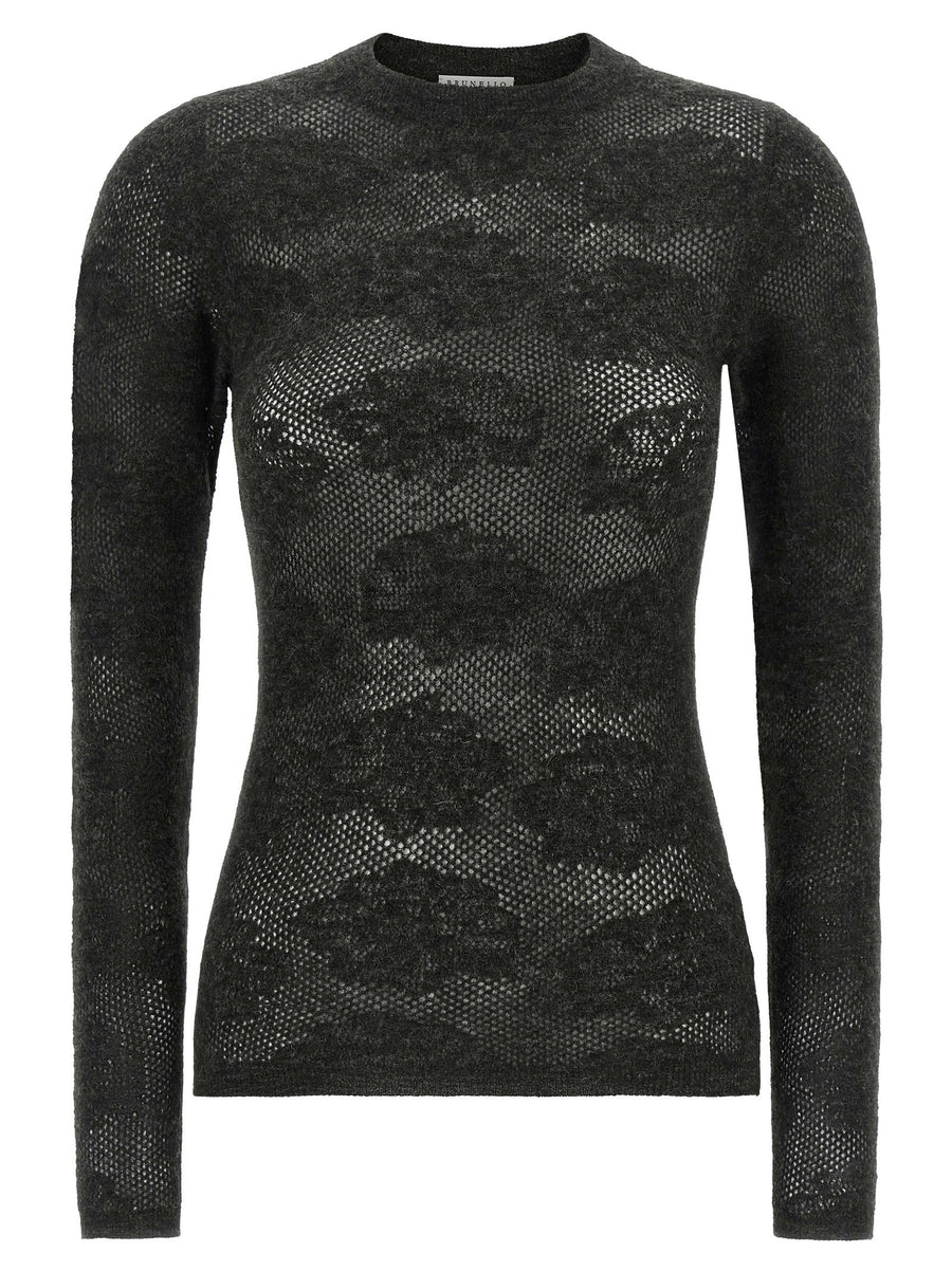 Brunello Cucinelli sweater in anthracite
