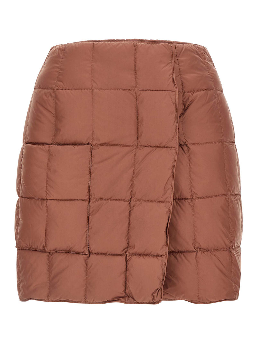 Ienki Ienki Plahta Quilted Skirt — Rust