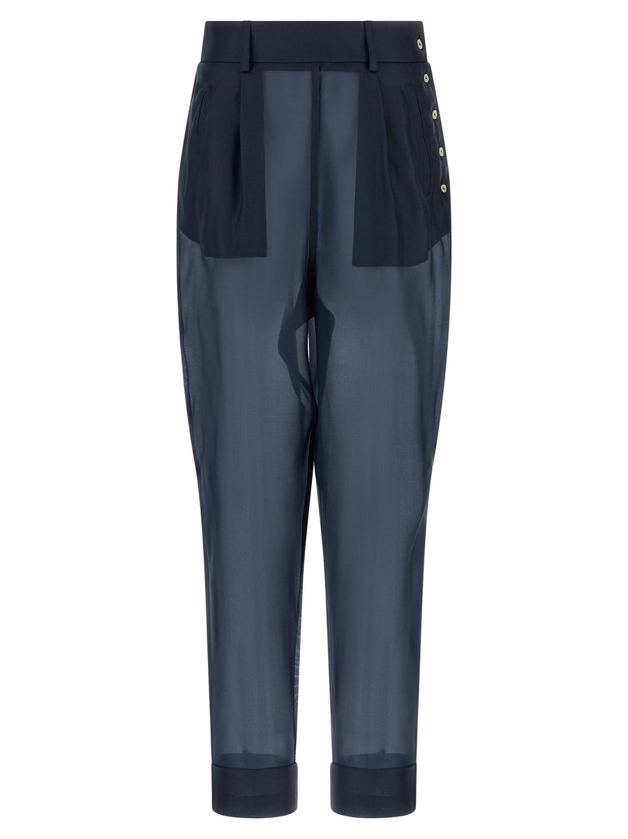 Maison Jejia Giulio Trousers — Navy
