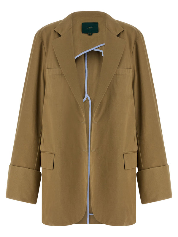 Maison Jejia Blazer — Camel