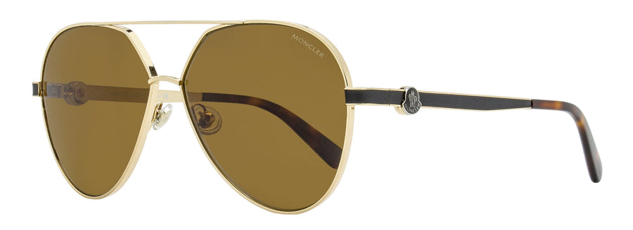 Moncler ML0263 Metal/Plastic (Acetate) sunglasses in gold