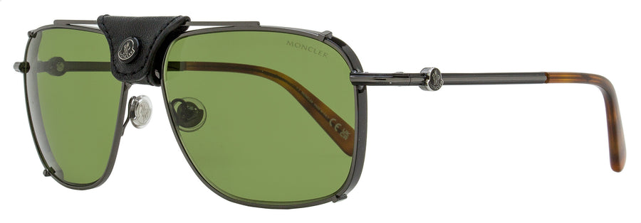 Moncler ML0287 Metal/Plastic (Acetate) sunglasses in green
