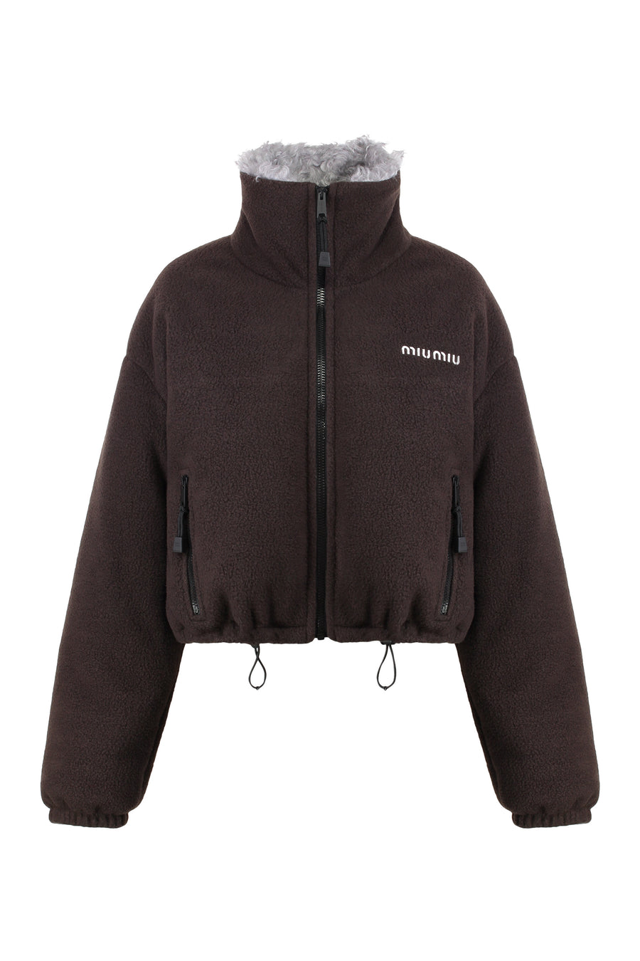 Fleece Jacket Ebony Polyester