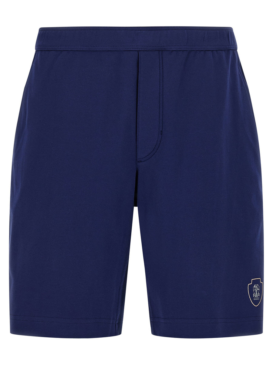 Brunello Cucinelli Bermudas Bermuda Shorts — Navy