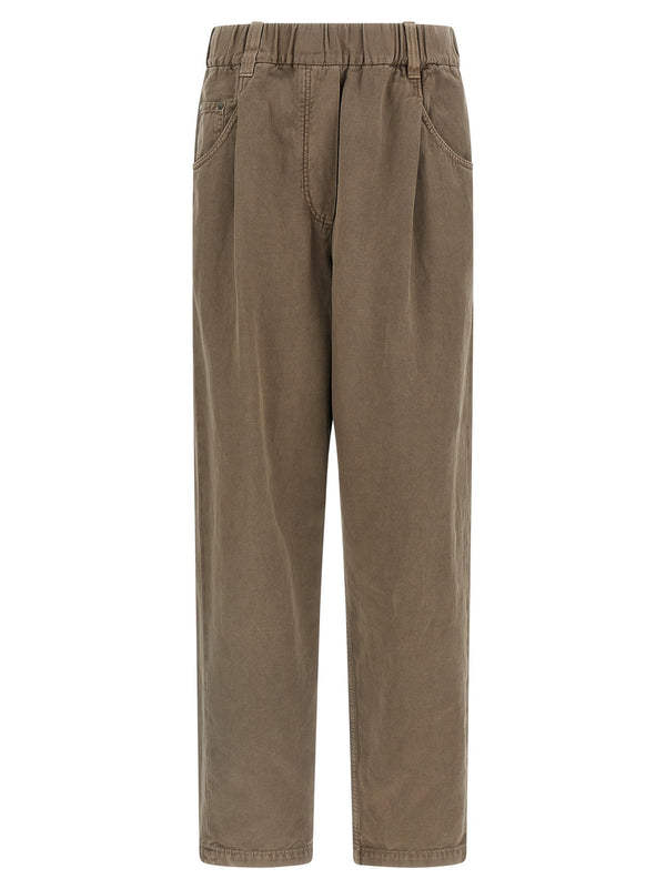 Brunello Cucinelli Cotton Trousers