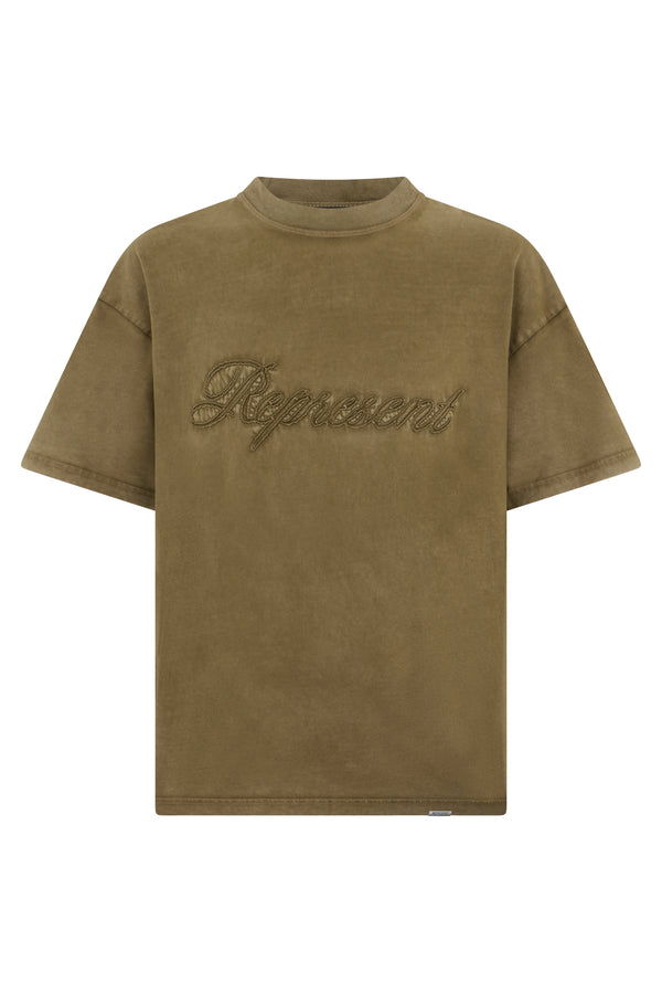 T-Shirt Khaki Cotton T-shirts