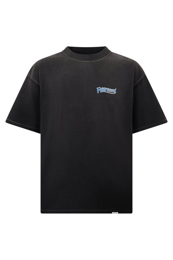 T-Shirt With Print Heather Grey Cotton T-shirts