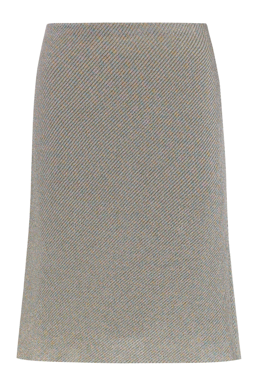 Knit Mini Skirt Multicolour Viscose