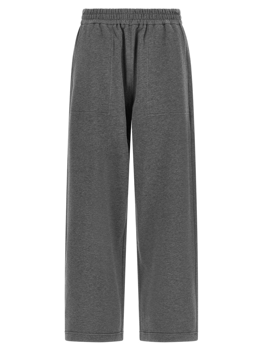 Brunello Cucinelli Pure Cotton Joggers — grey