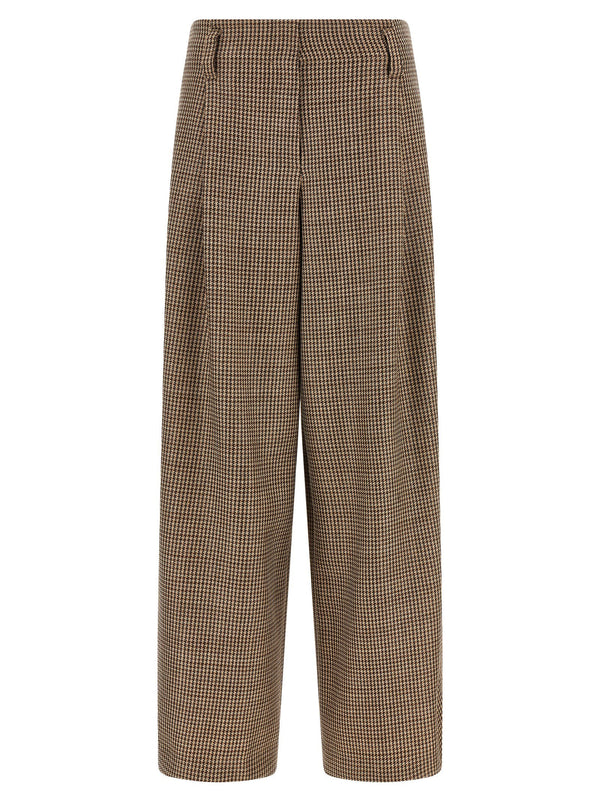 Brunello Cucinelli Trousers — Brown
