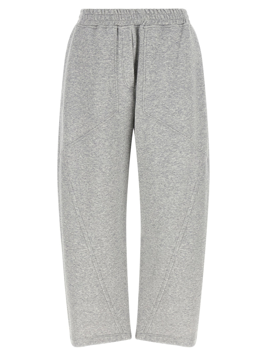 Brunello Cucinelli Cotton-Cashmere Joggers — Gray