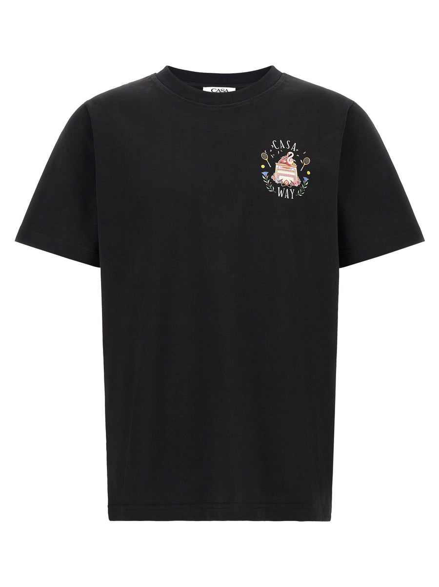 Casablanca Casa Way T-Shirt — Black