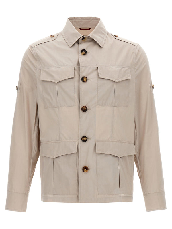 Brunello Cucinelli صحاران جاكيت — بيج