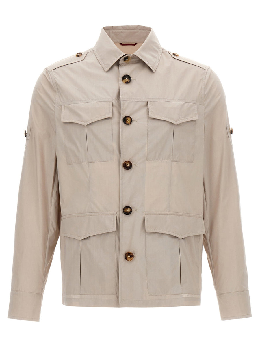 Brunello Cucinelli Saharan Jacket — Beige