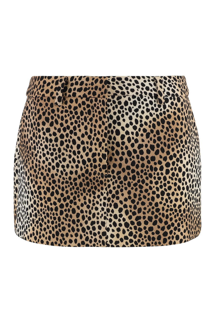 Mini Skirt Bone Polyester