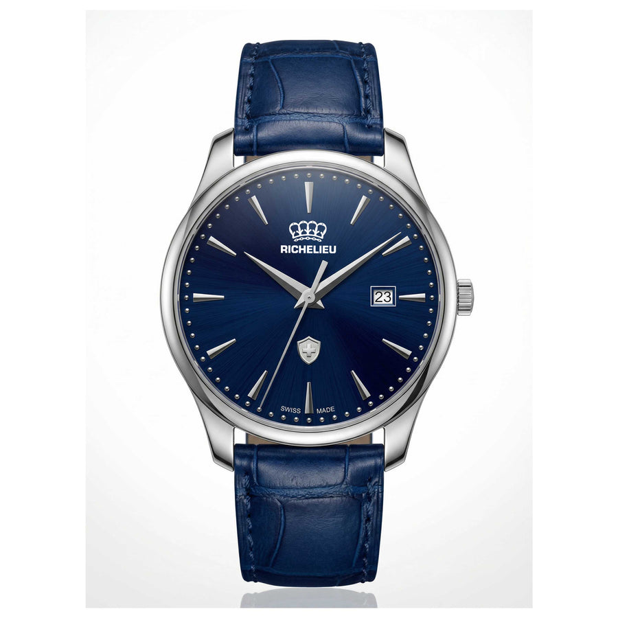 Richelieu Mens Classic 40mm Quartz Watch One Color Watches