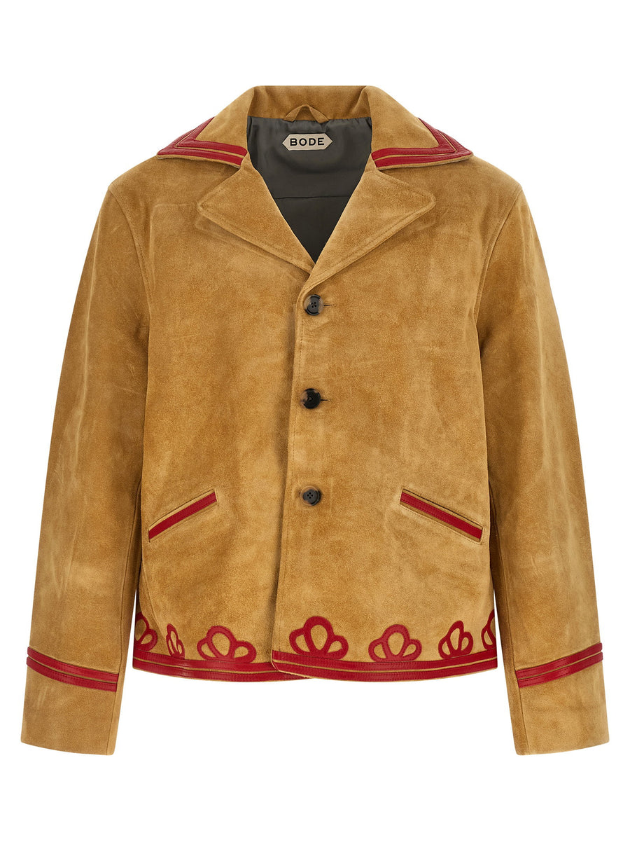 Bode Trefoil Jacket — Caramel