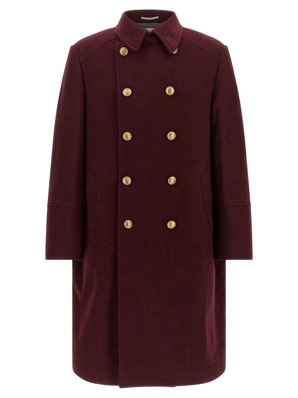 Brunello Cucinelli Cashmere Double-breasted Coat