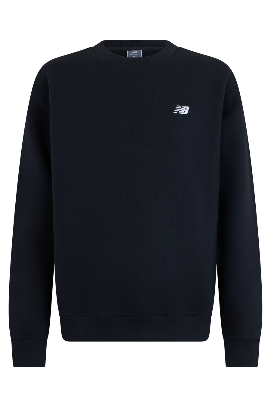Crewneck Sweatshirt Black Cotton Sweatshirts