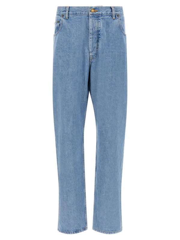 جينز Thom Browne Japanese Selvedge جينز — أزرق فاتح