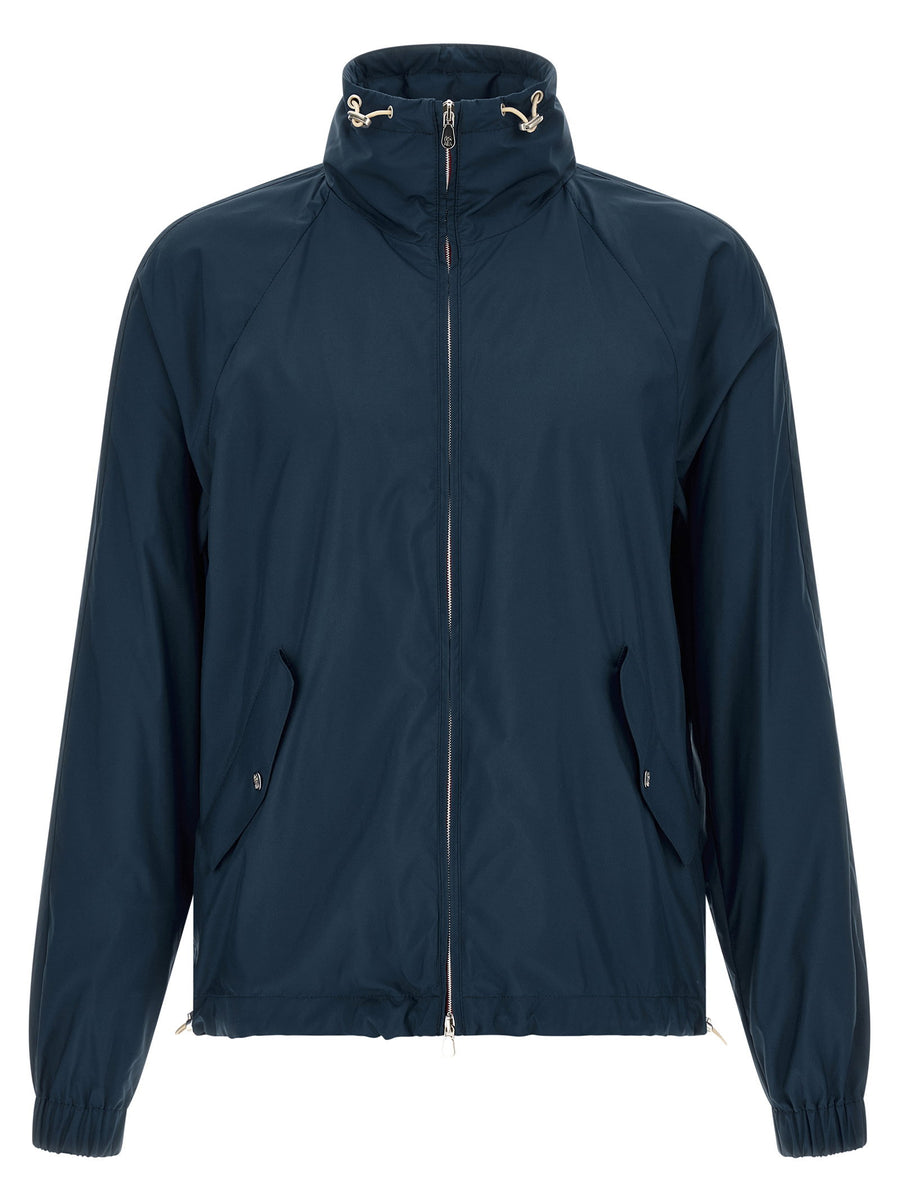 Brunello Cucinelli Lightweight Nylon Jacket — Navy