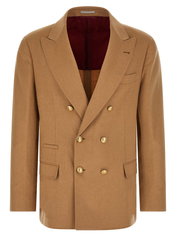 Brunello Cucinelli blazer in camel