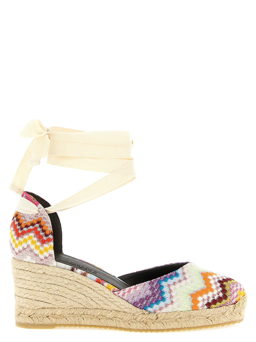Missoni Eva Espadrille Sandal — Multicolor