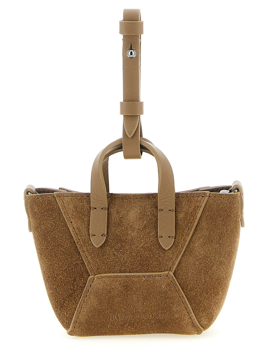 Brunello Cucinelli BC Duo Mini Bag — Camel
