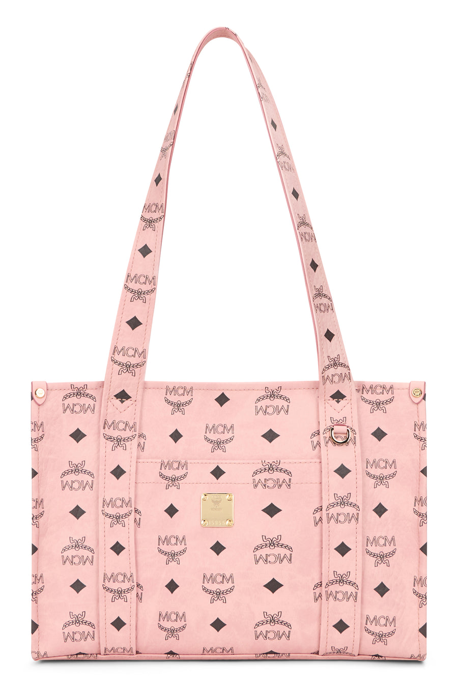 Tote Bag Soft Pink Polyurethane