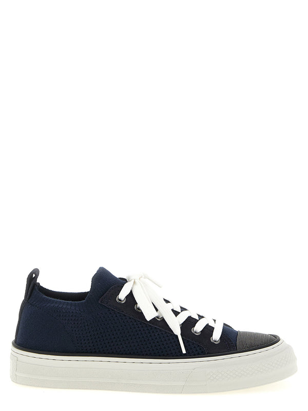 Brunello Cucinelli sneaker in navy