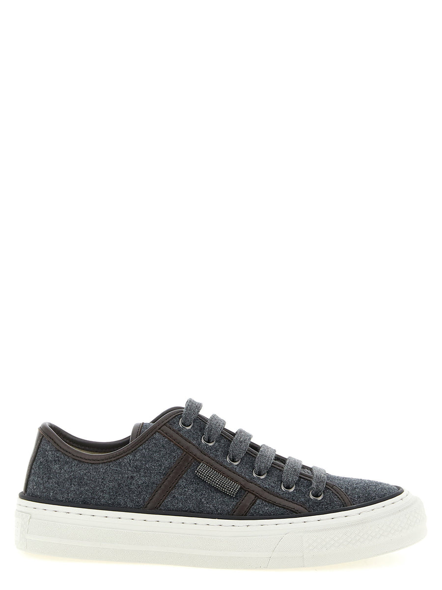 Brunello Cucinelli Sneaker — Gray