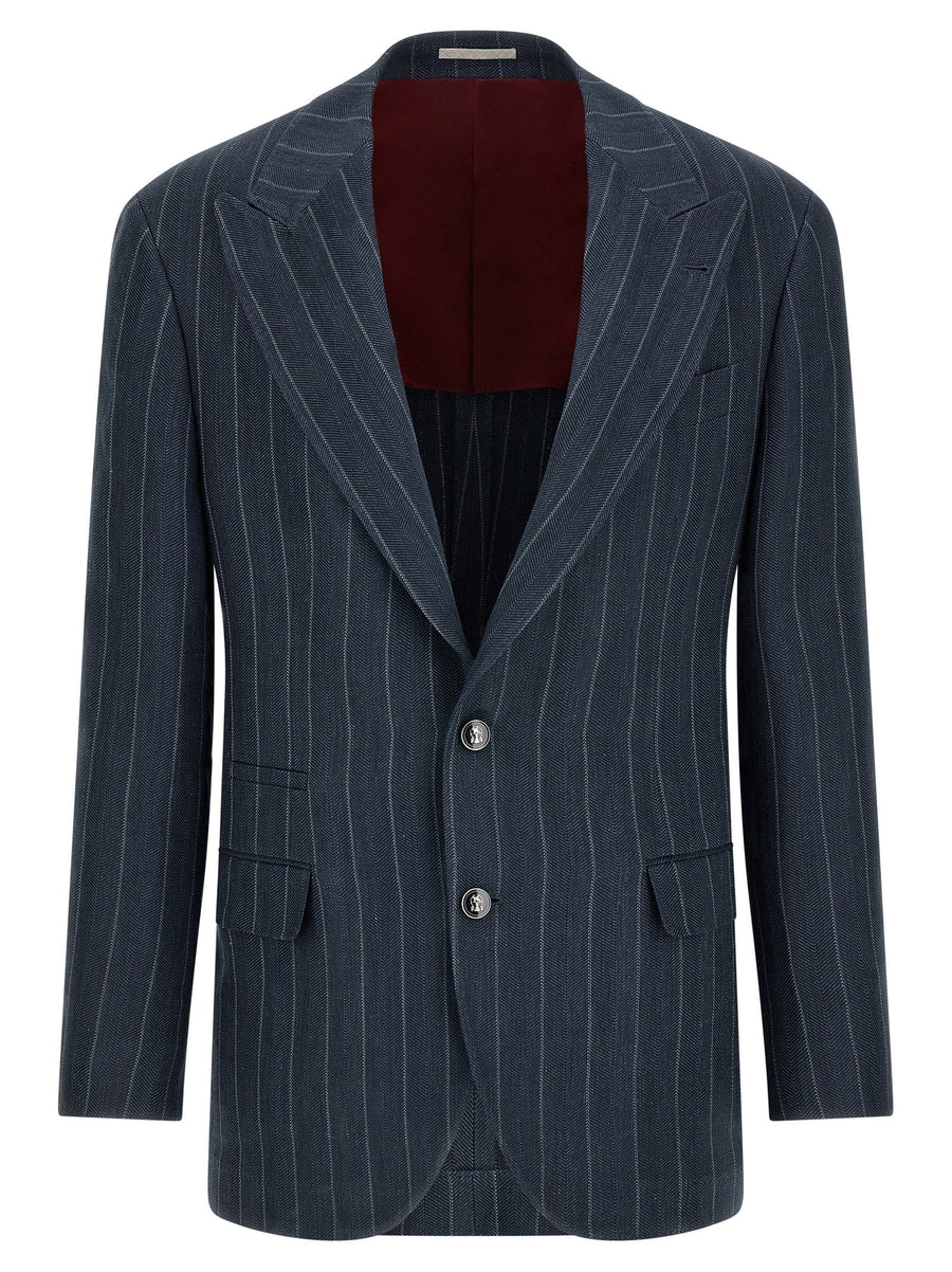 Brunello Cucinelli Tailor Blazer — Navy