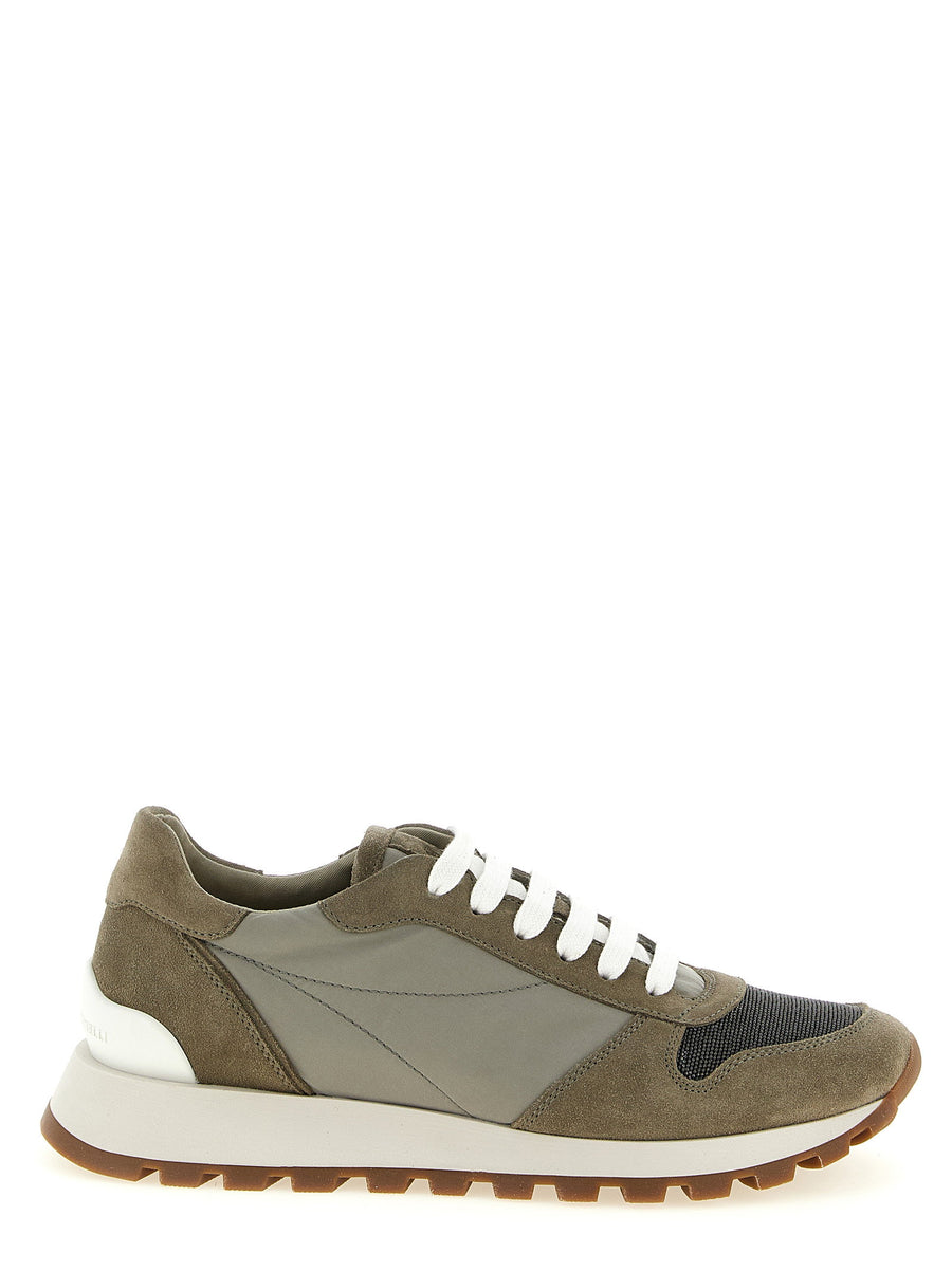 Brunello Cucinelli Active Sneaker — Green