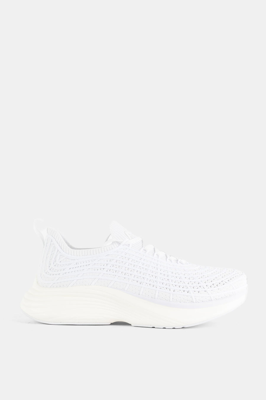 Apl Knit mesh upper sneaker in white