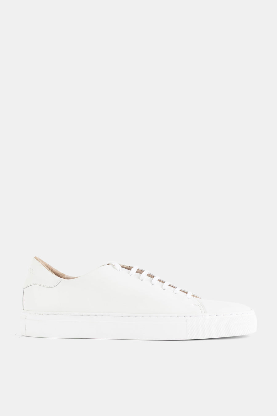 Brightway Smooth leather sneaker in white