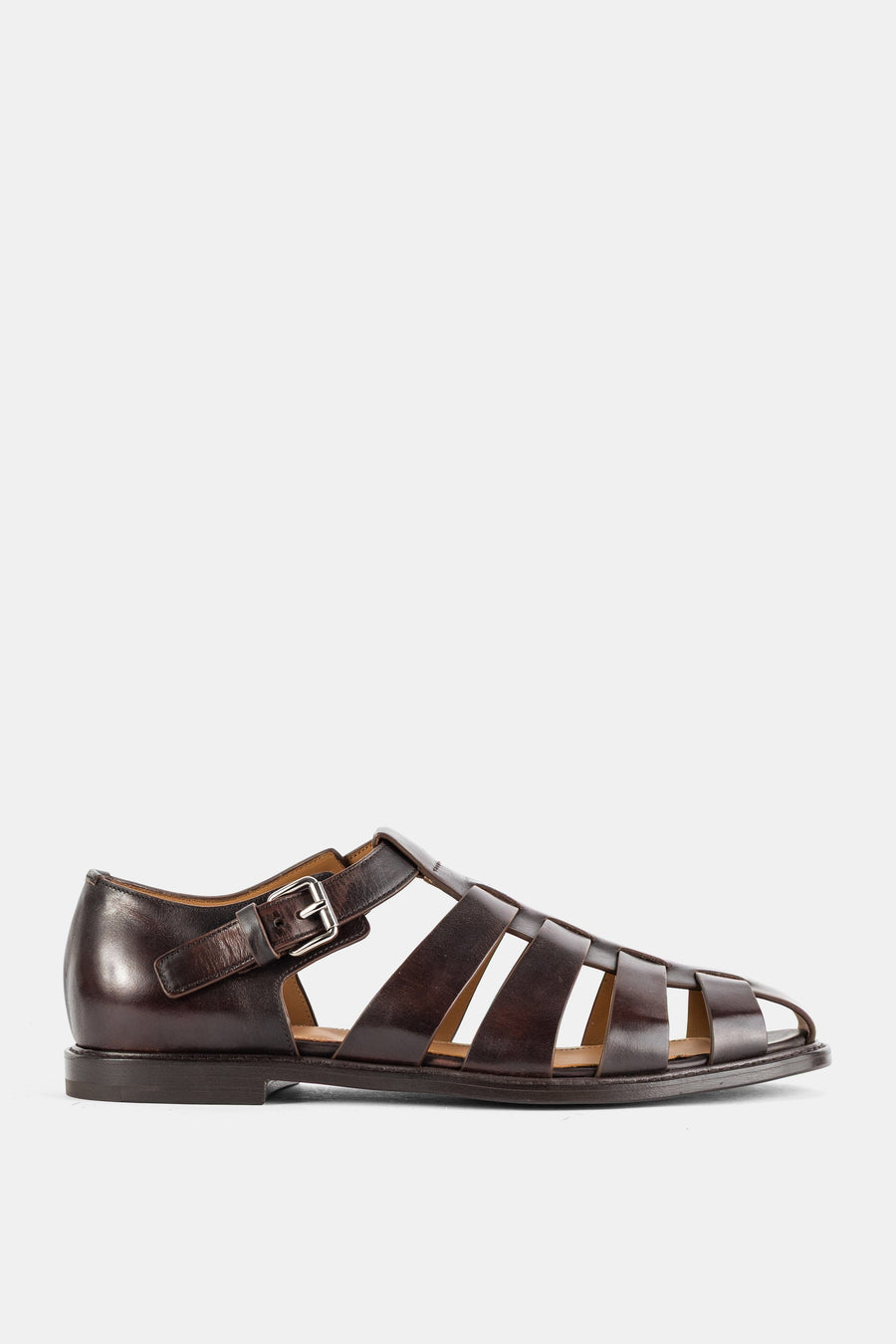 Church'S Calfskin leather sandal in brown