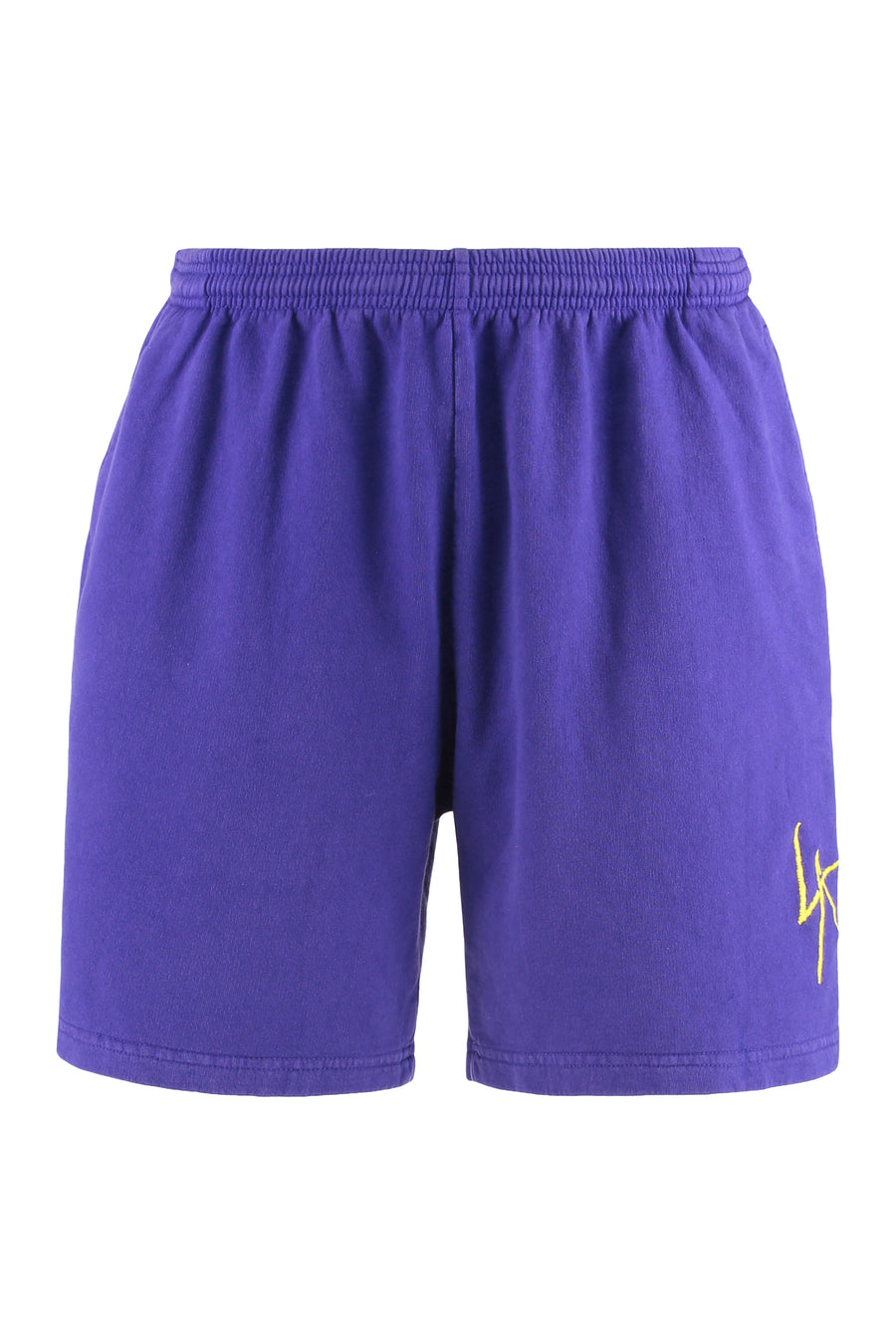 Mens Cotton Bermuda Shorts Purple