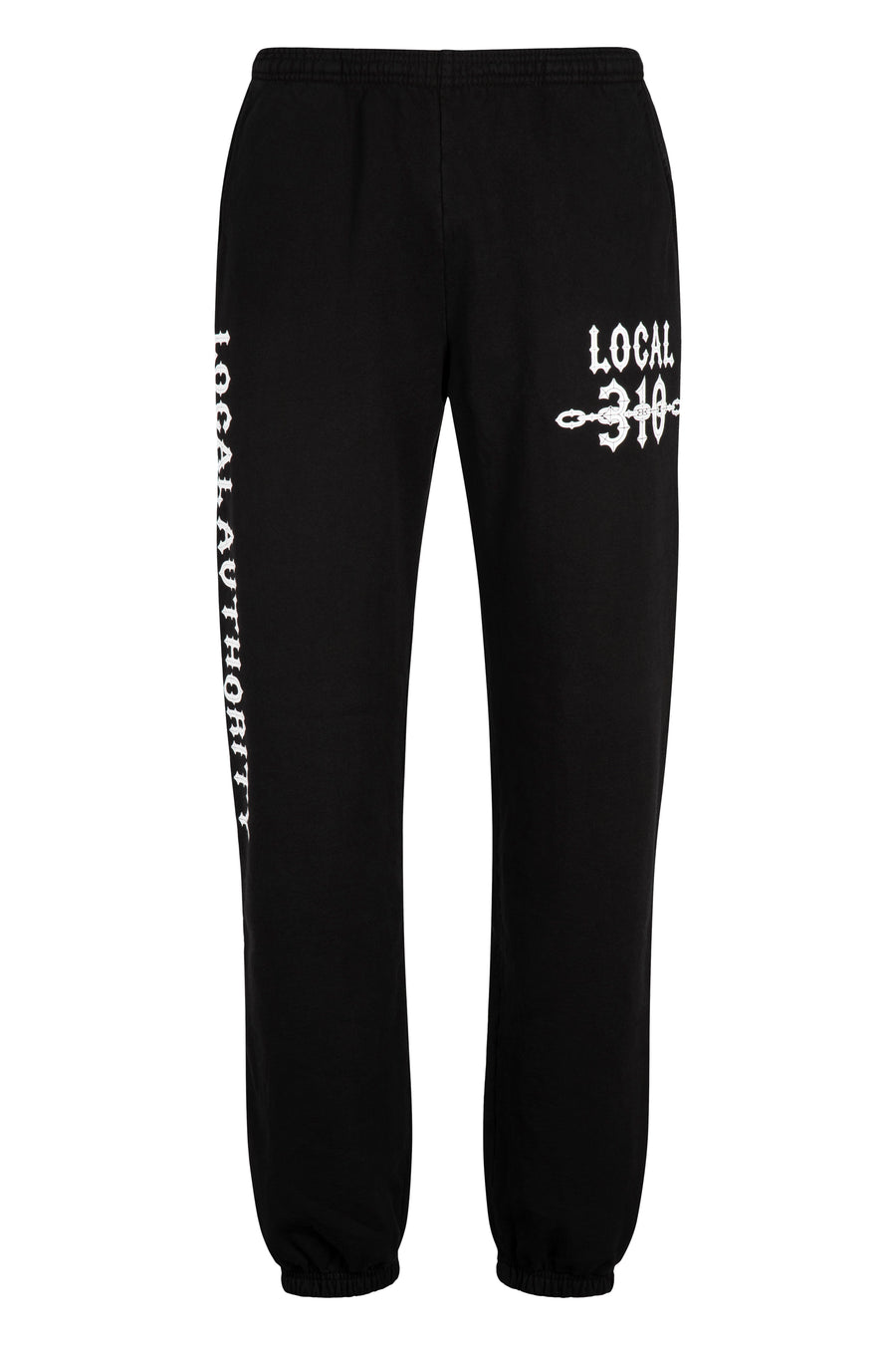 Cotton Track Pants Black