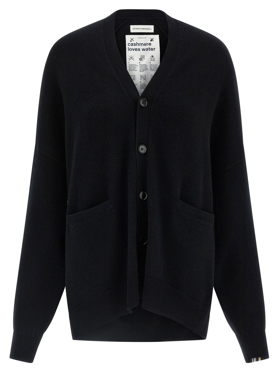 Tokio من Extreme Cashmere كارديغان — أسود