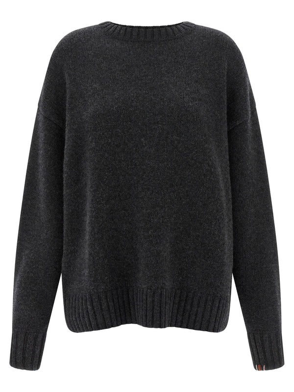 Extreme Cashmere كنزة — رمادي فحمي