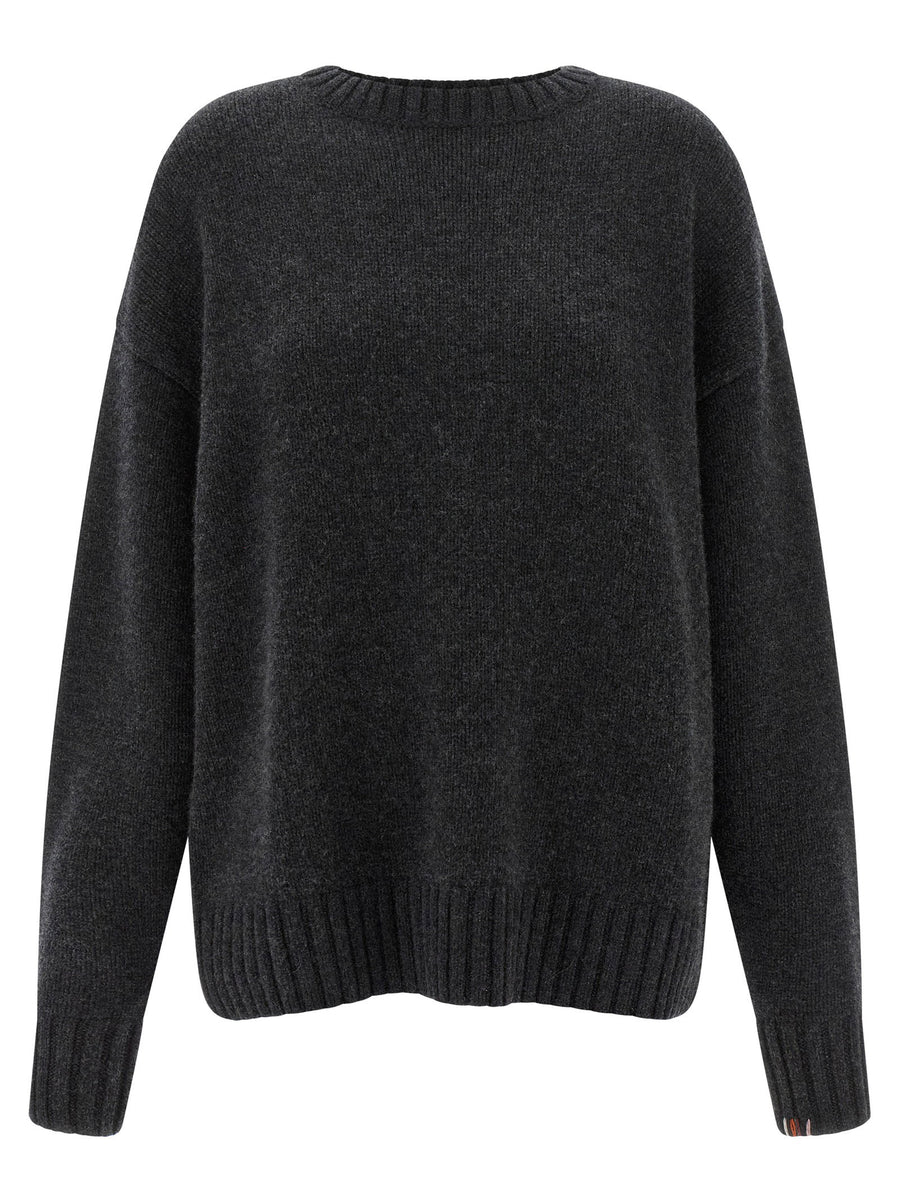 Extreme Cashmere كنزة — رمادي فحمي