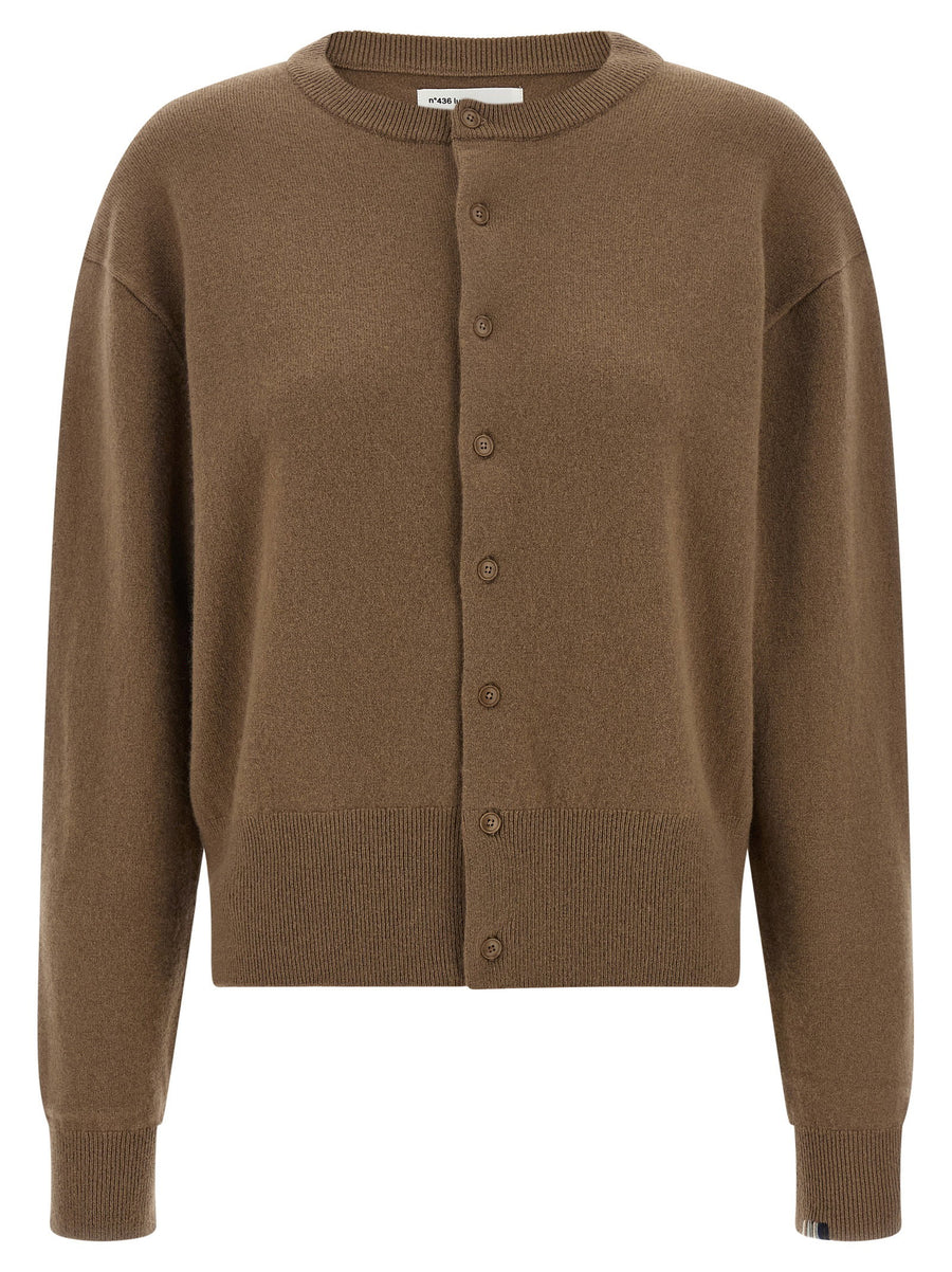Extreme Cashmere Cardigan — Brown