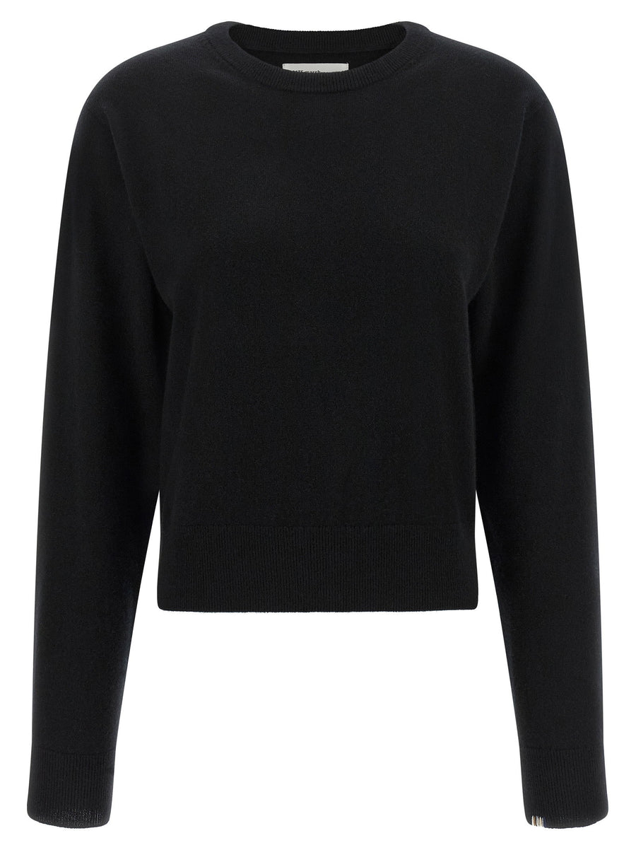 Extreme Cashmere Pure Cashmere Crewneck Sweater — Black
