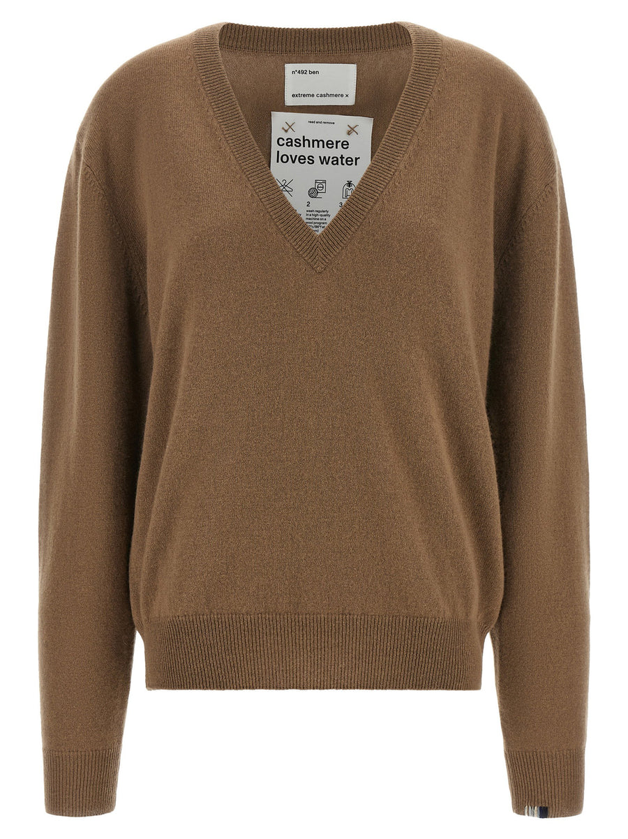 من Extreme Cashmere كنزة — بني